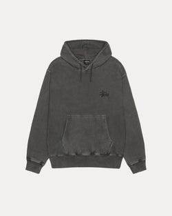 SUDADERA CON CAPUCHA STÜSSY BÁSICA TEÑIDA CON PIGMENTOS