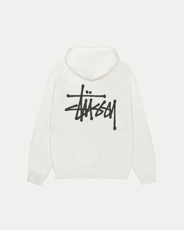 SUDADERA CON CAPUCHA STÜSSY BÁSICA TEÑIDA CON PIGMENTOS