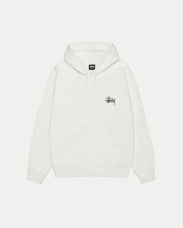 SUDADERA CON CAPUCHA STÜSSY BÁSICA TEÑIDA CON PIGMENTOS