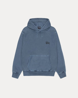 SUDADERA CON CAPUCHA STÜSSY BÁSICA TEÑIDA CON PIGMENTOS