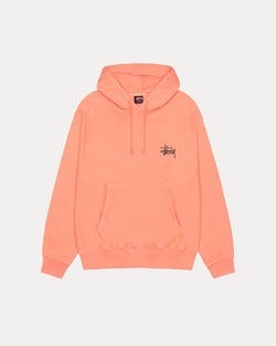 SUDADERA CON CAPUCHA STÜSSY BÁSICA TEÑIDA CON PIGMENTOS