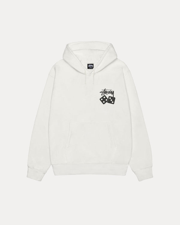 Sudadera con capucha DICE teñida con pigmentos