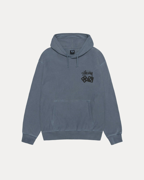 Sudadera con capucha DICE teñida con pigmentos