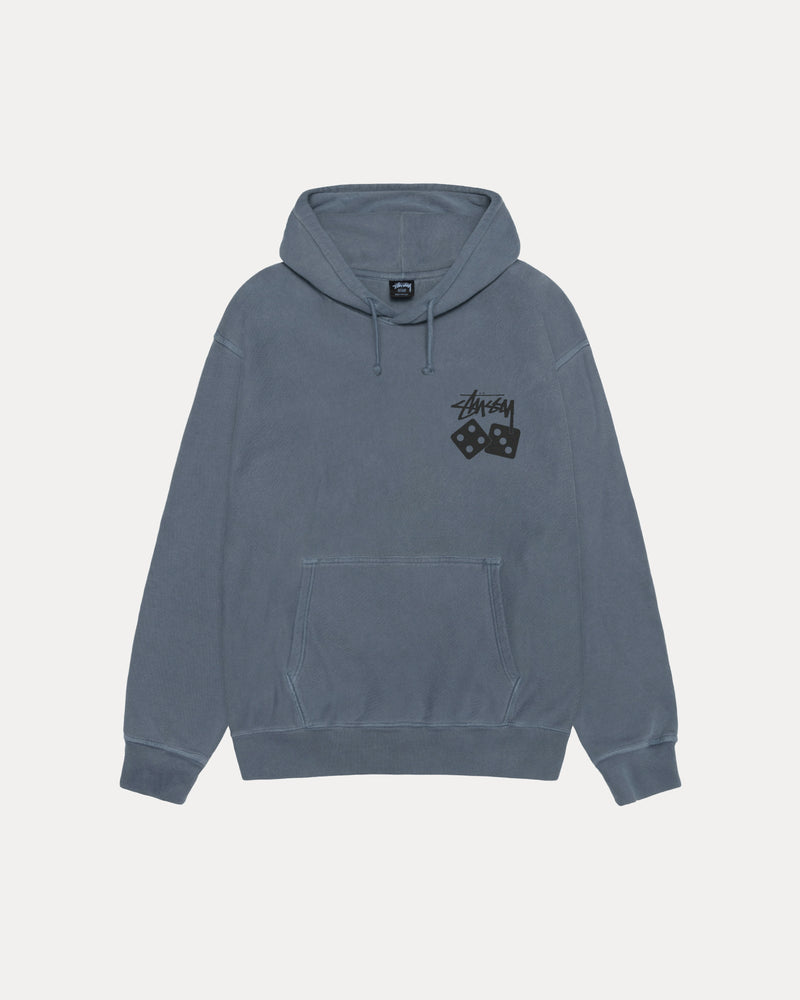 Sudadera con capucha DICE teñida con pigmentos