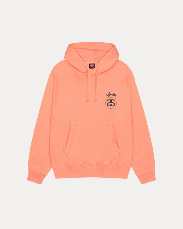 SUDADERA CON CAPUCHA STOCK LINK TEÑIDA CON PIGMENTOS