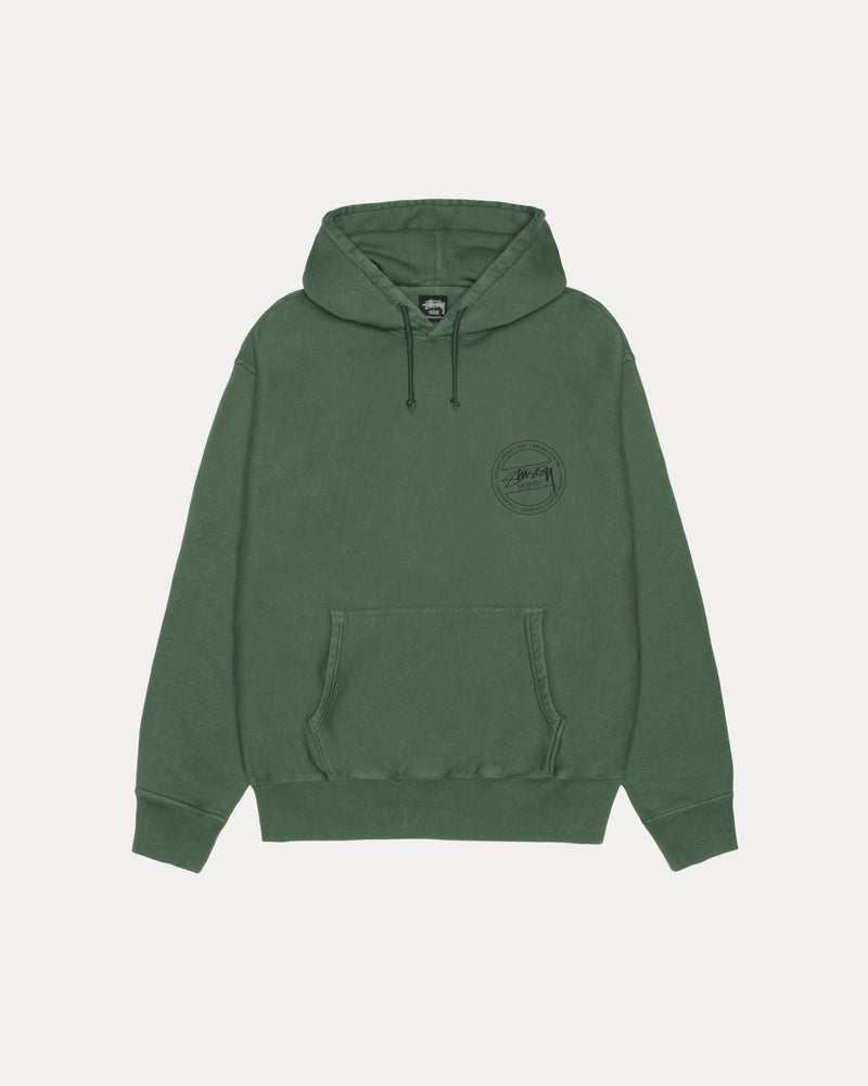 Sudadera con capucha STÜSSY WEAR teñida con pigmentos