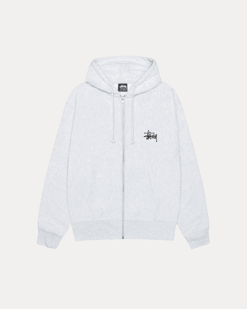 SUDADERA CON CAPUCHA Y CREMALLERA STÜSSY BÁSICA