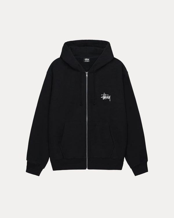 SUDADERA CON CAPUCHA Y CREMALLERA STÜSSY BÁSICA
