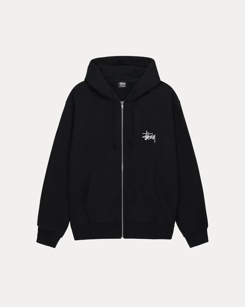 SUDADERA CON CAPUCHA Y CREMALLERA STÜSSY BÁSICA