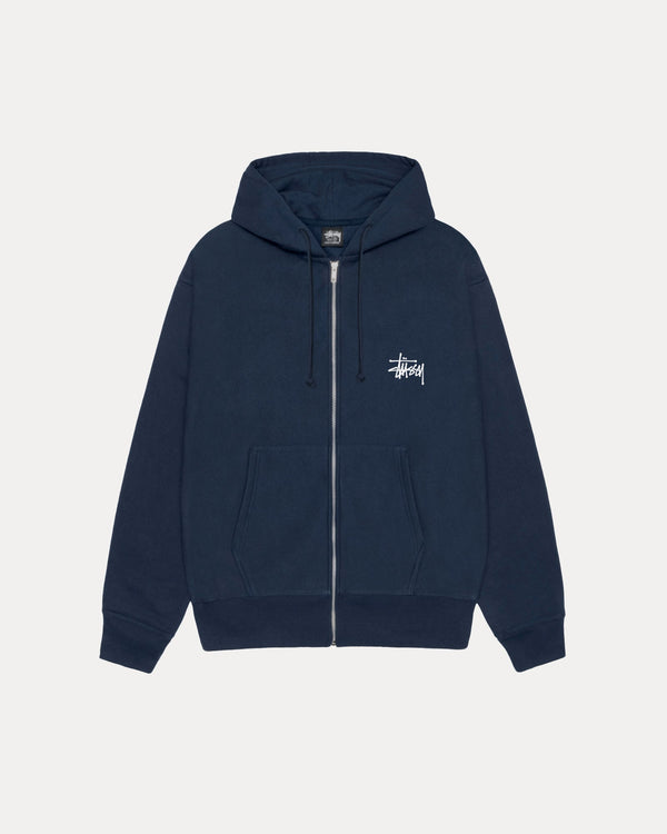SUDADERA CON CAPUCHA Y CREMALLERA STÜSSY BÁSICA