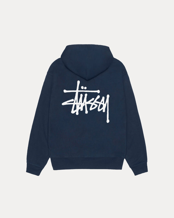 SUDADERA CON CAPUCHA Y CREMALLERA STÜSSY BÁSICA