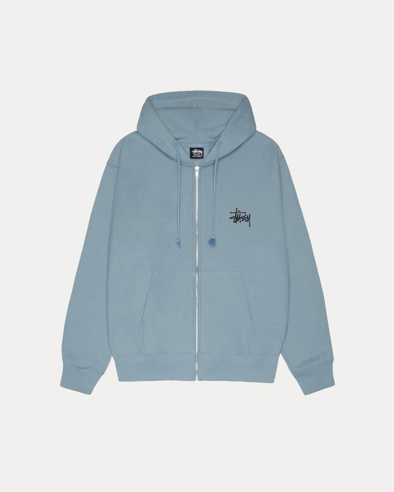 SUDADERA CON CAPUCHA Y CREMALLERA STÜSSY BÁSICA