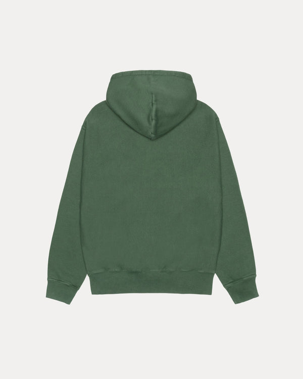 Sudadera con capucha y cremallera STÜSSY WEAR teñida con pigmentos