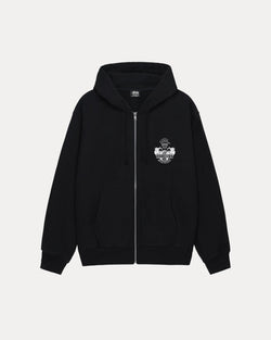 SUDADERA CON CAPUCHA Y CREMALLERA HECHA PARA DURAR