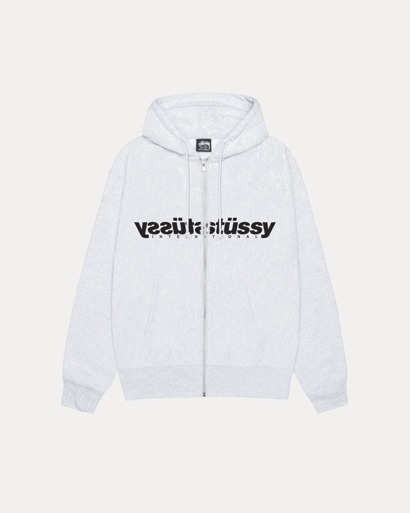 SUDADERA CON CAPUCHA Y CREMALLERA CON ESPEJO