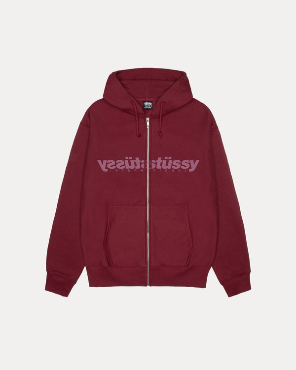 SUDADERA CON CAPUCHA Y CREMALLERA CON ESPEJO