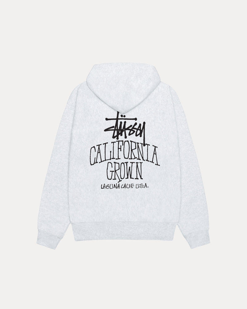 SUDADERA CON CAPUCHA Y CREMALLERA CALI GROWN