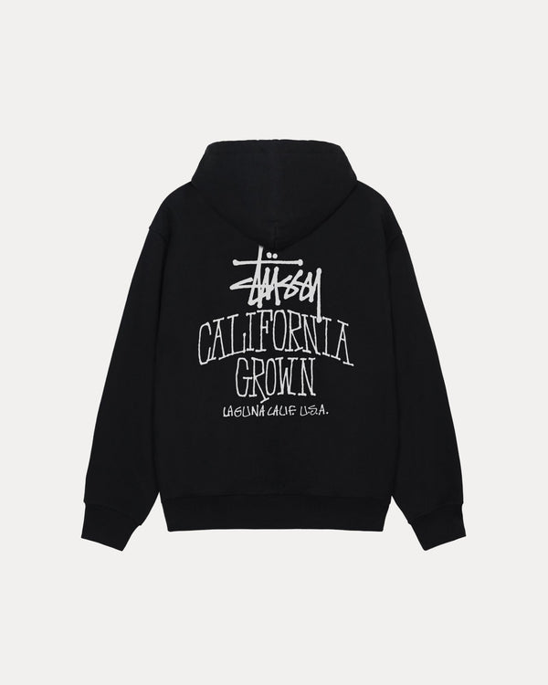 SUDADERA CON CAPUCHA Y CREMALLERA CALI GROWN