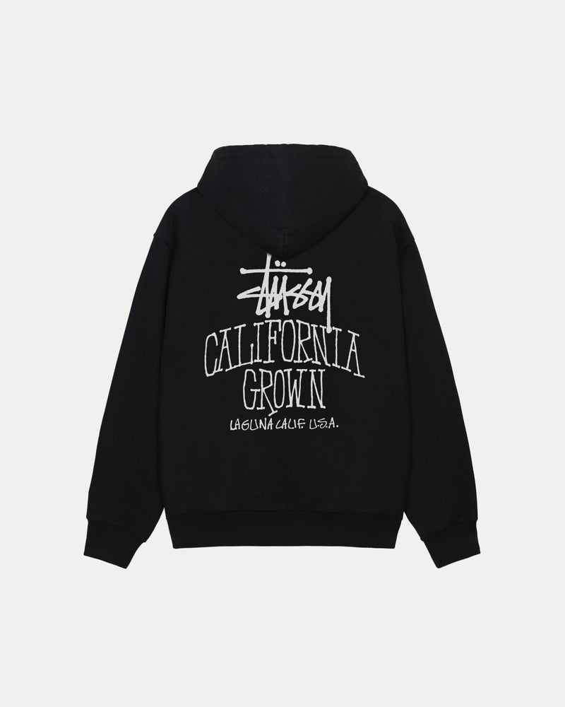 SUDADERA CON CAPUCHA Y CREMALLERA CALI GROWN