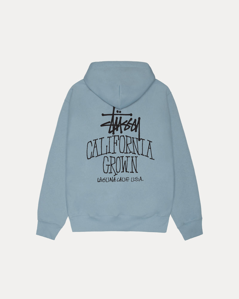 SUDADERA CON CAPUCHA Y CREMALLERA CALI GROWN