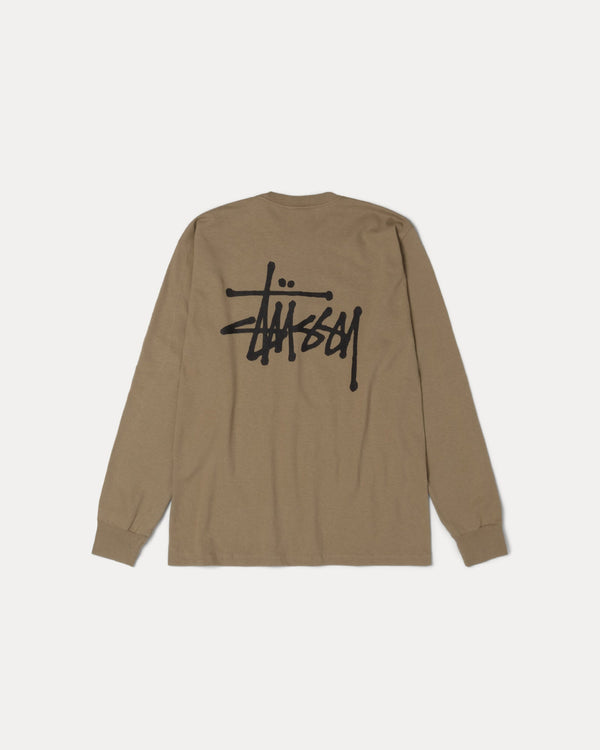 CAMISETA BÁSICA DE MANGA LARGA STÜSSY