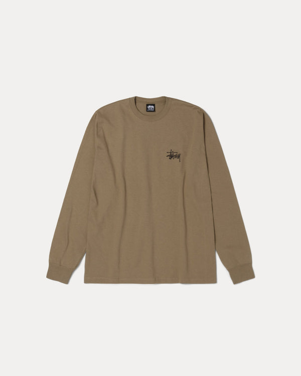 CAMISETA BÁSICA DE MANGA LARGA STÜSSY