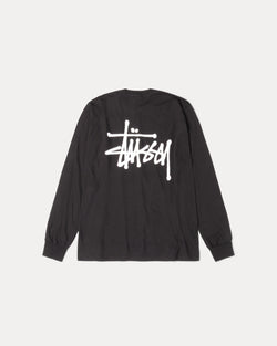 CAMISETA BÁSICA DE MANGA LARGA STÜSSY