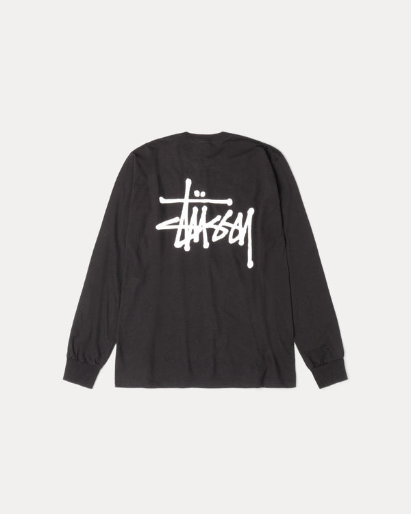 CAMISETA BÁSICA DE MANGA LARGA STÜSSY