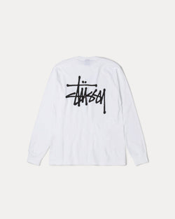 CAMISETA BÁSICA DE MANGA LARGA STÜSSY