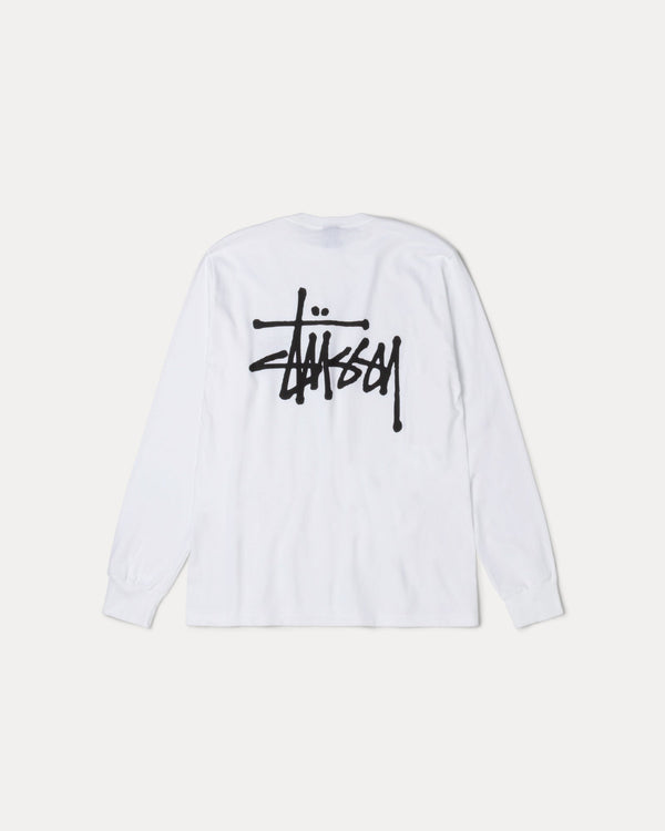 CAMISETA BÁSICA DE MANGA LARGA STÜSSY