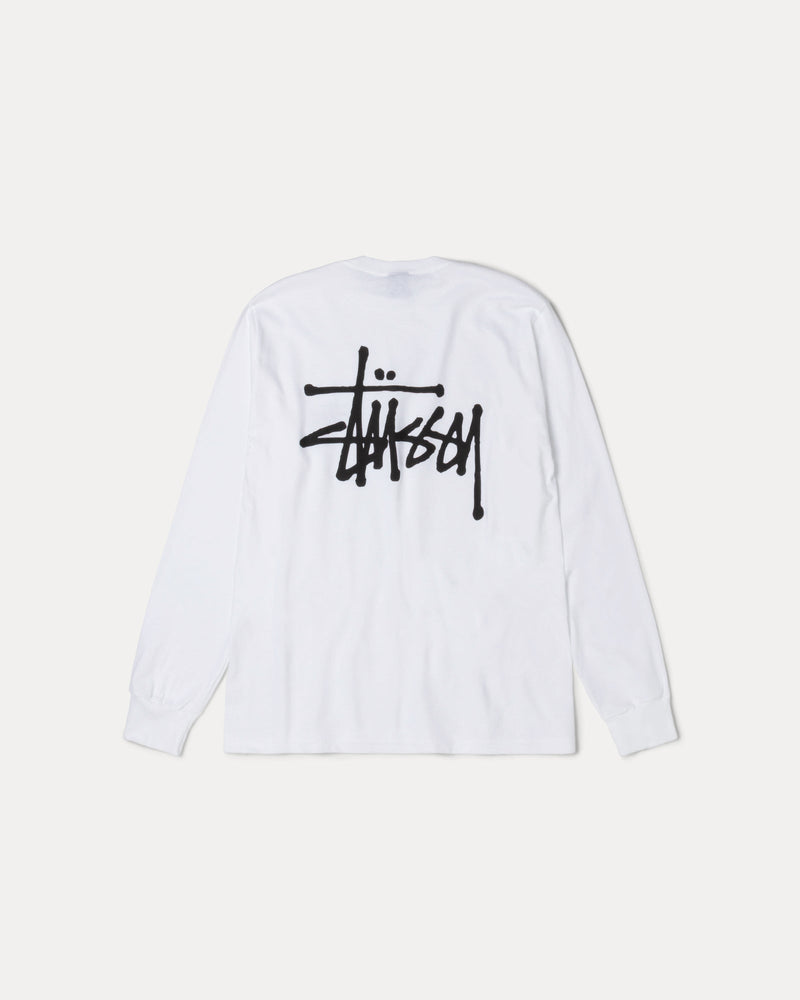 CAMISETA BÁSICA DE MANGA LARGA STÜSSY