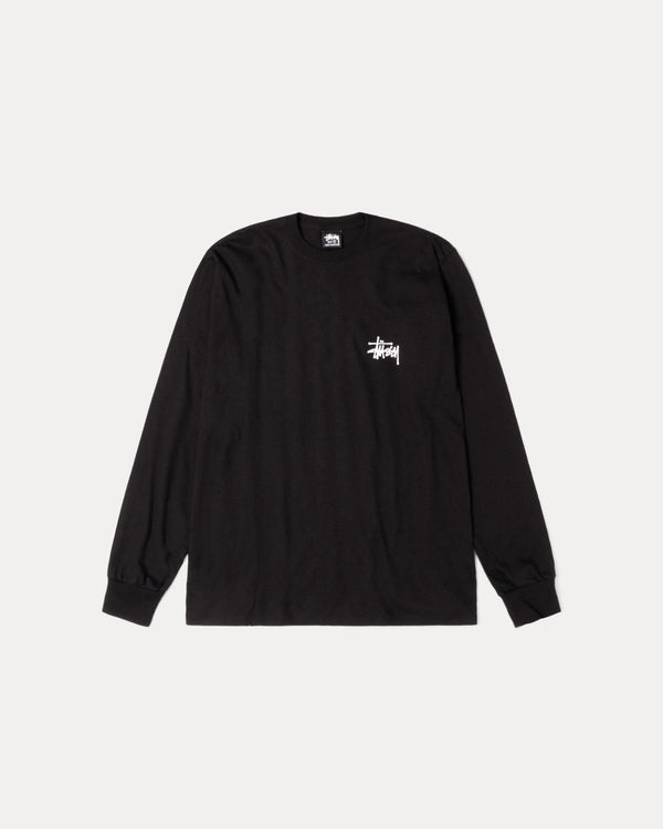 CAMISETA BÁSICA STÜSSY DE MANGA LARGA TEÑIDA CON PIGMENTOS
