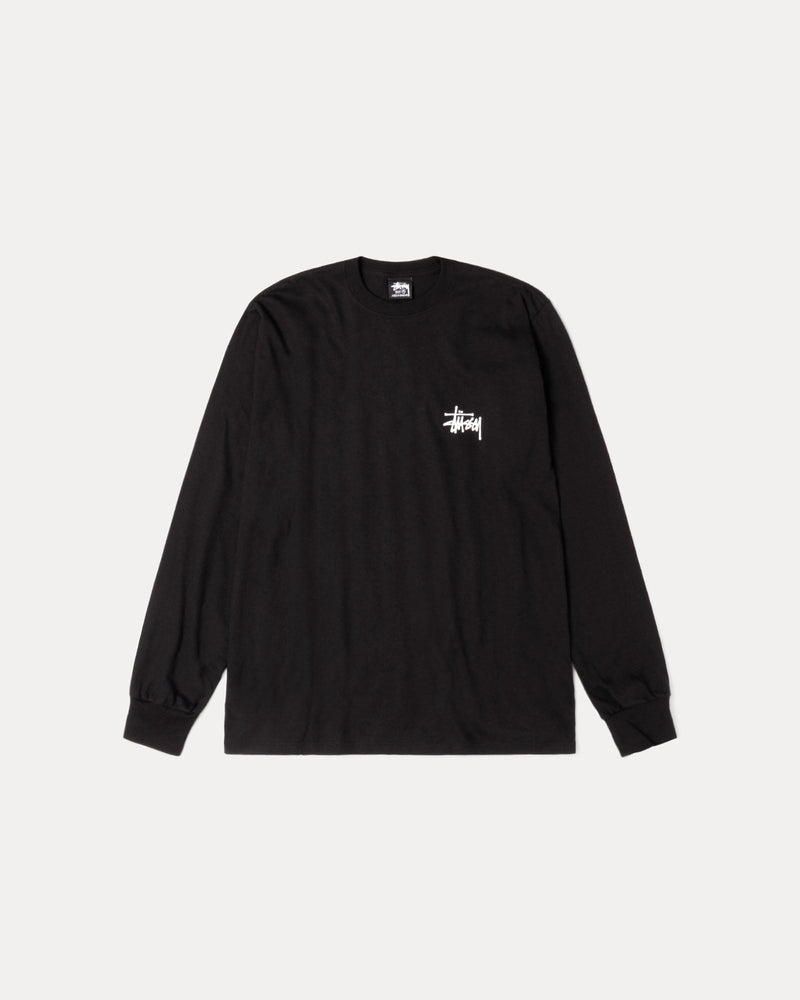 CAMISETA BÁSICA STÜSSY DE MANGA LARGA TEÑIDA CON PIGMENTOS