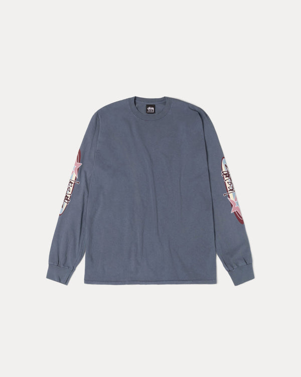 CAMISETA DE DOS ESTRELLAS TEÑIDA CON PIGMENTOS
