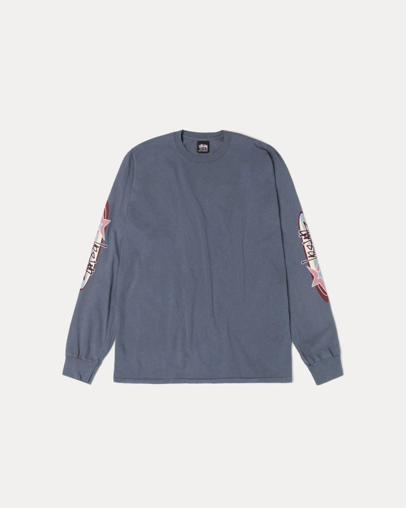 CAMISETA DE DOS ESTRELLAS TEÑIDA CON PIGMENTOS