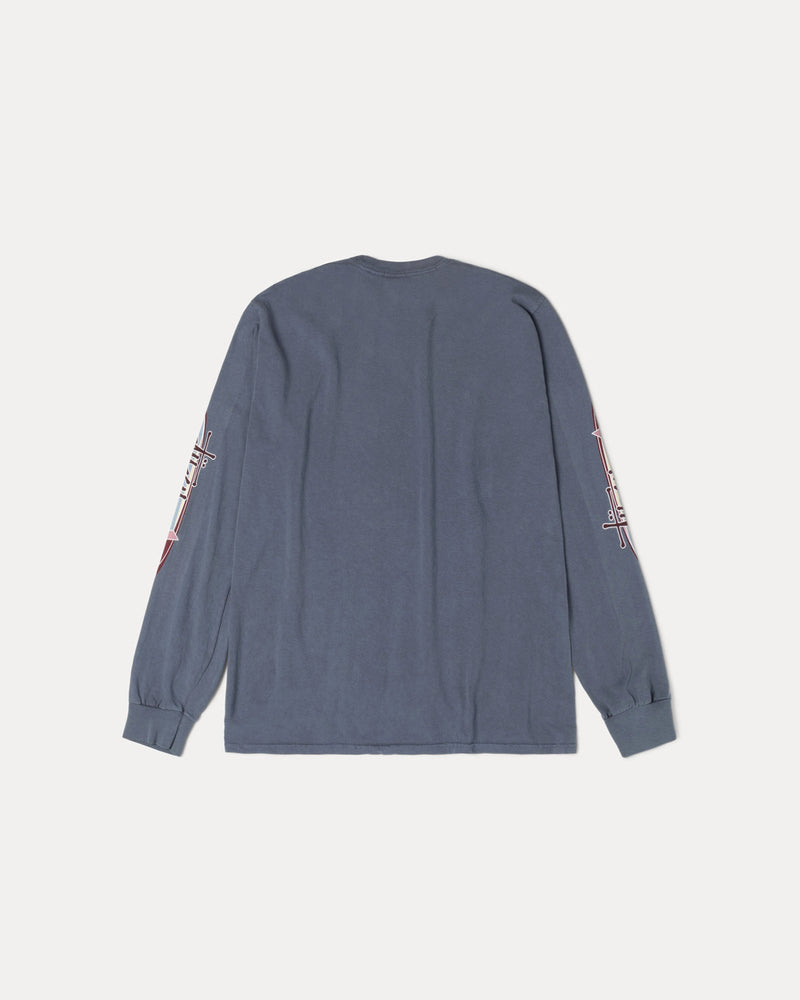 CAMISETA DE DOS ESTRELLAS TEÑIDA CON PIGMENTOS